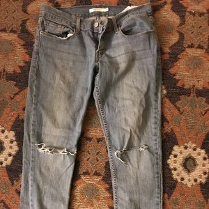 Levi 524 skinny